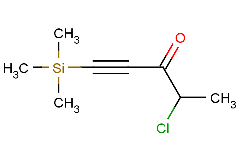 4-chloro-1-(trimethylsilyl)pent-1-yn-3-one