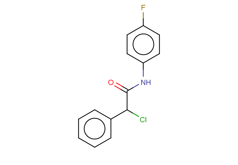 2-chloro-N-(4-fluorophenyl)-2-phenylacetamide