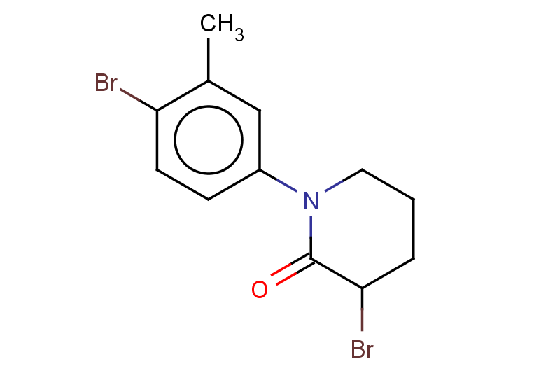 3-bromo-1-(4-bromo-3-methylphenyl)piperidin-2-one