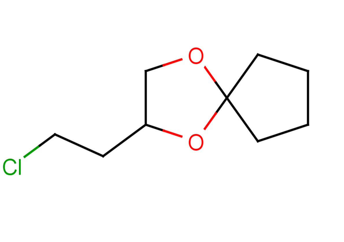 2-(2-chloroethyl)-1,4-dioxaspiro[4.4]nonane
