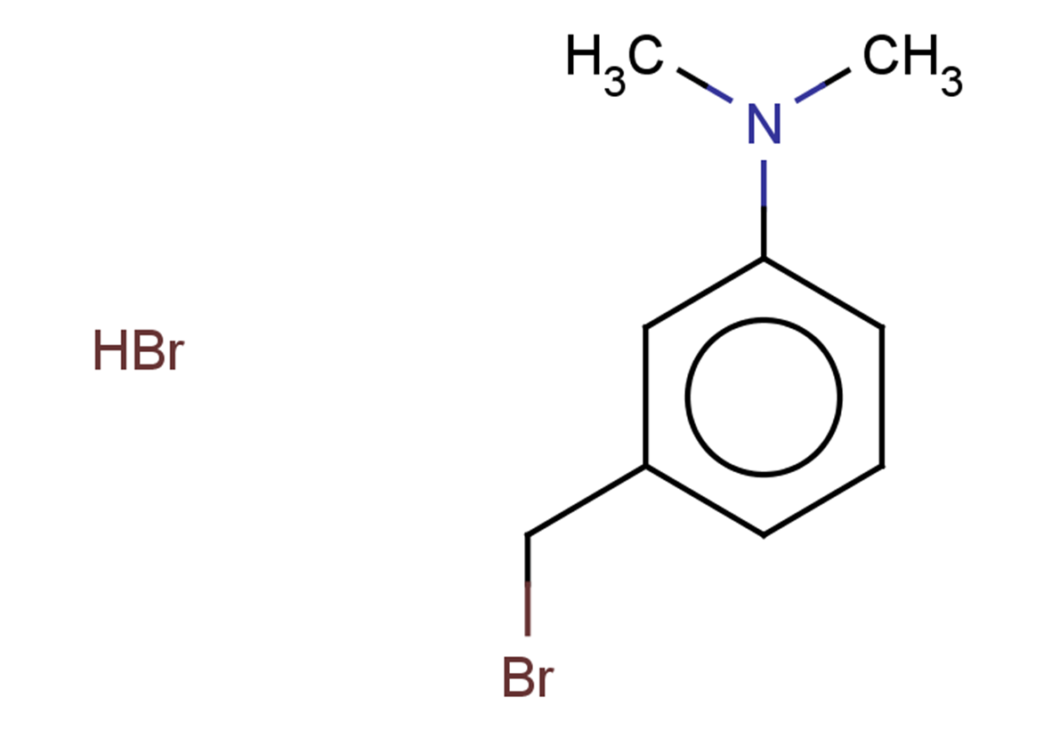 3-(bromomethyl)-N,N-dimethylaniline hydrobromide