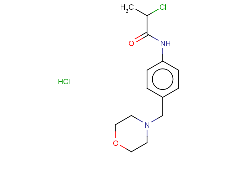 2-chloro-N-[4-(morpholin-4-ylmethyl)phenyl]propanamide hydrochloride