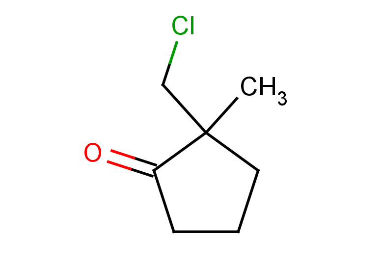2-(chloromethyl)-2-methylcyclopentan-1-one