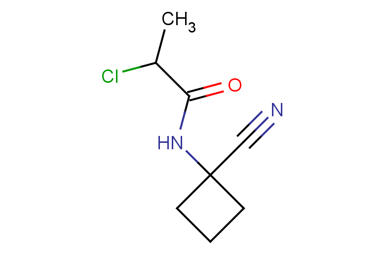 2-chloro-N-(1-cyanocyclobutyl)propanamide