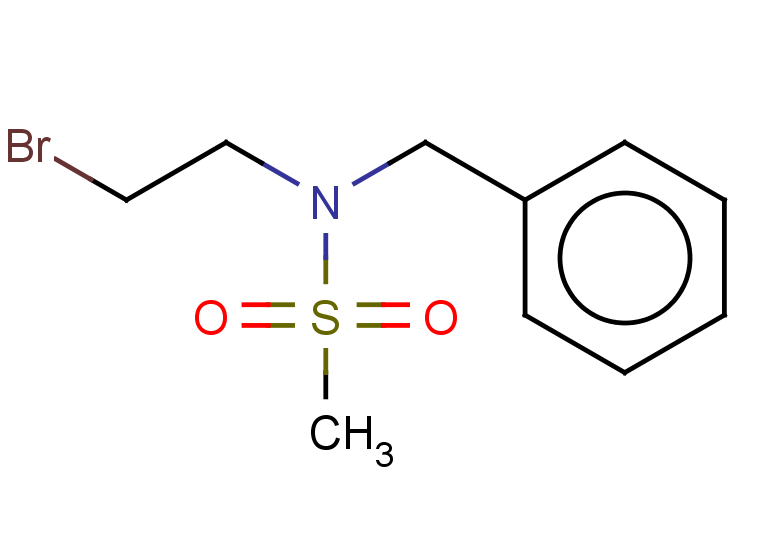 N-benzyl-N-(2-bromoethyl)methanesulfonamide