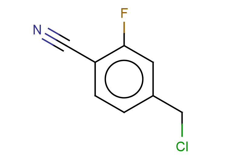 4-(chloromethyl)-2-fluorobenzonitrile