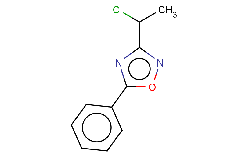 3-(1-chloroethyl)-5-phenyl-1,2,4-oxadiazole