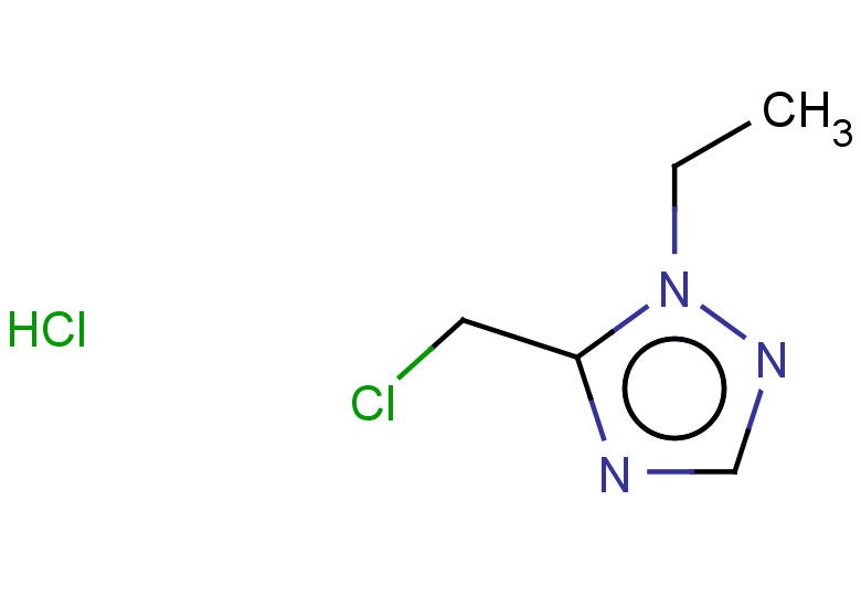 5-(chloromethyl)-1-ethyl-1H-1,2,4-triazole hydrochloride