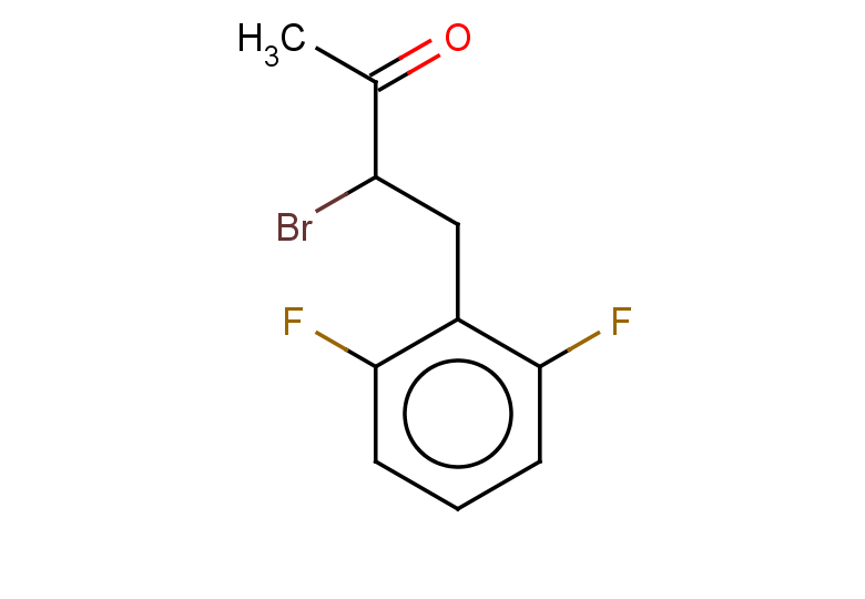 3-bromo-4-(2,6-difluorophenyl)butan-2-one