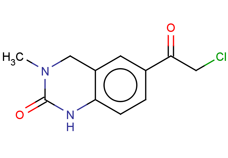 6-(2-chloroacetyl)-3-methyl-1,2,3,4-tetrahydroquinazolin-2-one