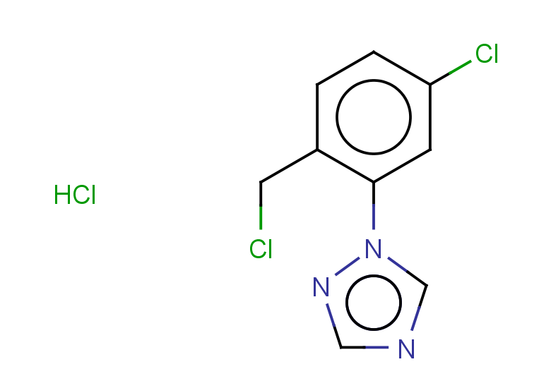 1-[5-chloro-2-(chloromethyl)phenyl]-1H-1,2,4-triazole hydrochloride