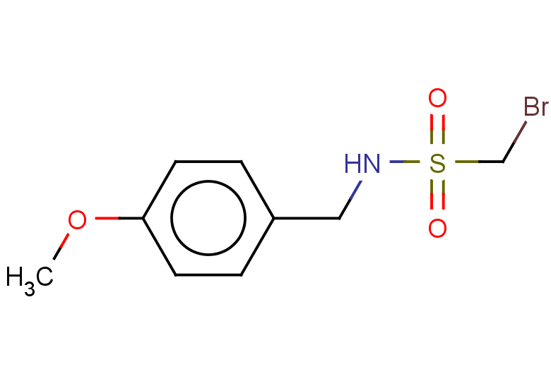 1-bromo-N-[(4-methoxyphenyl)methyl]methanesulfonamide