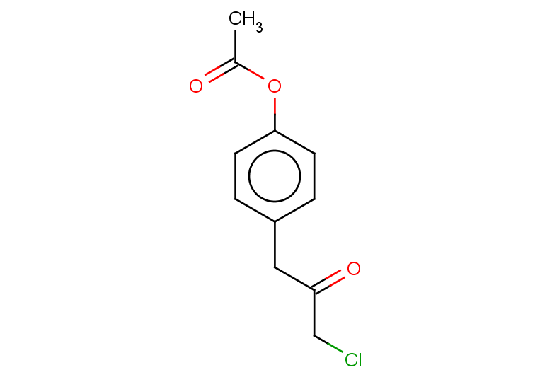4-(3-chloro-2-oxopropyl)phenyl acetate