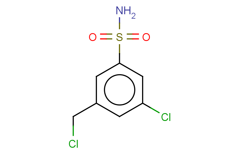 3-chloro-5-(chloromethyl)benzene-1-sulfonamide