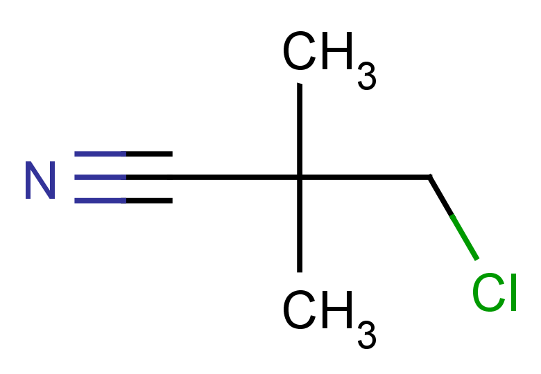 3-chloro-2,2-dimethylpropanenitrile
