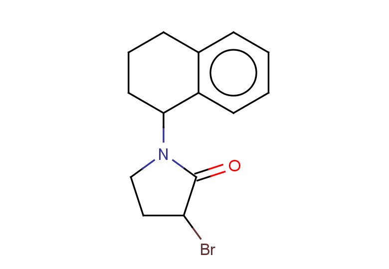 3-bromo-1-(1,2,3,4-tetrahydronaphthalen-1-yl)pyrrolidin-2-one