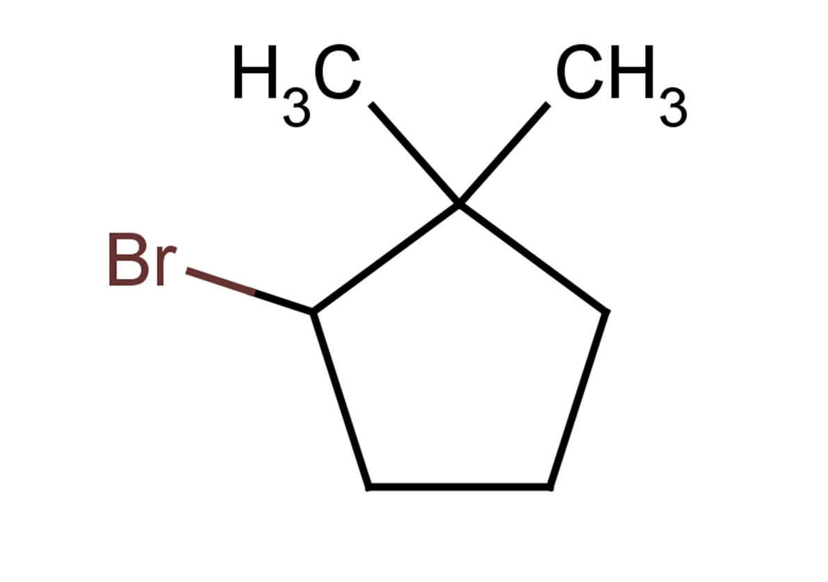 2-bromo-1,1-dimethylcyclopentane