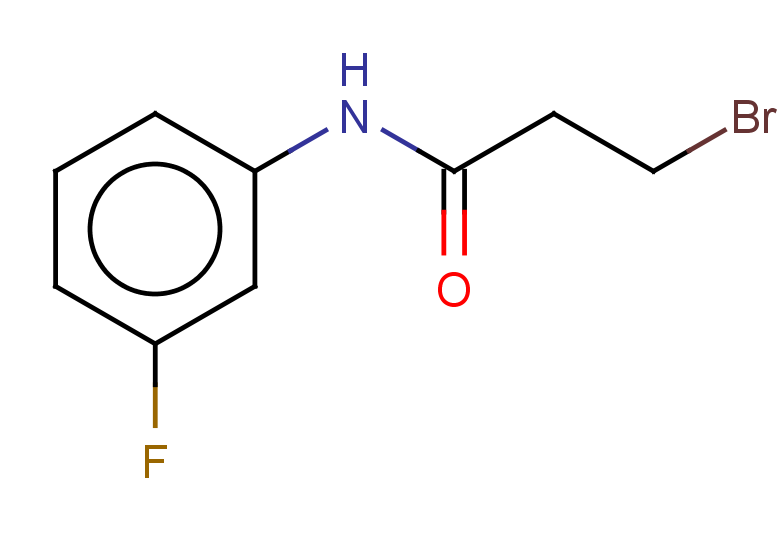 3-bromo-N-(3-fluorophenyl)propanamide
