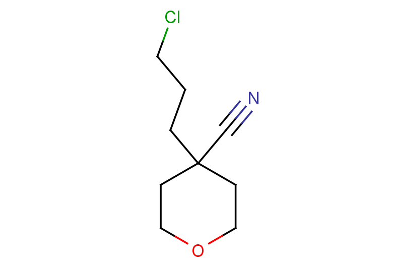 4-(3-chloropropyl)oxane-4-carbonitrile