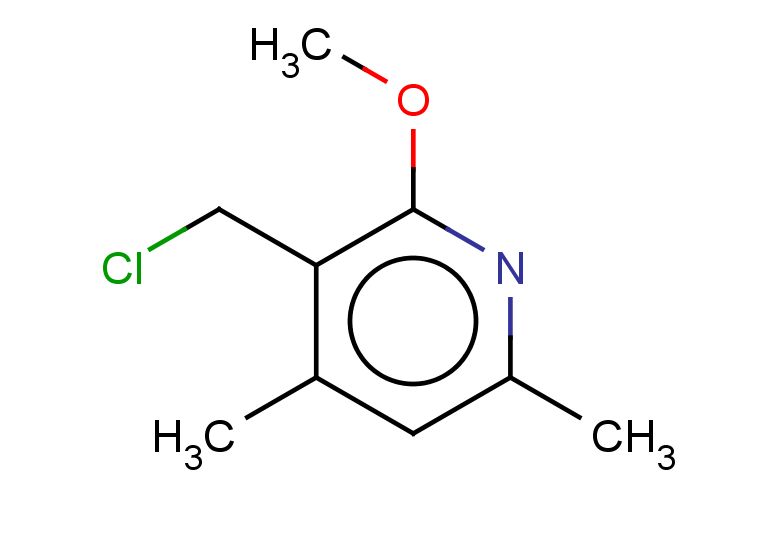 3-(chloromethyl)-2-methoxy-4,6-dimethylpyridine