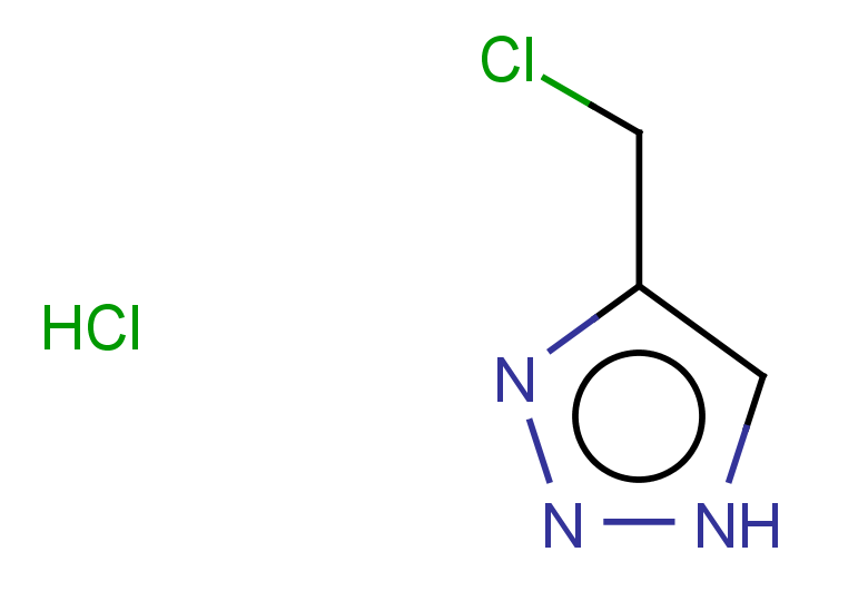 4-(chloromethyl)-1H-1,2,3-triazole hydrochloride