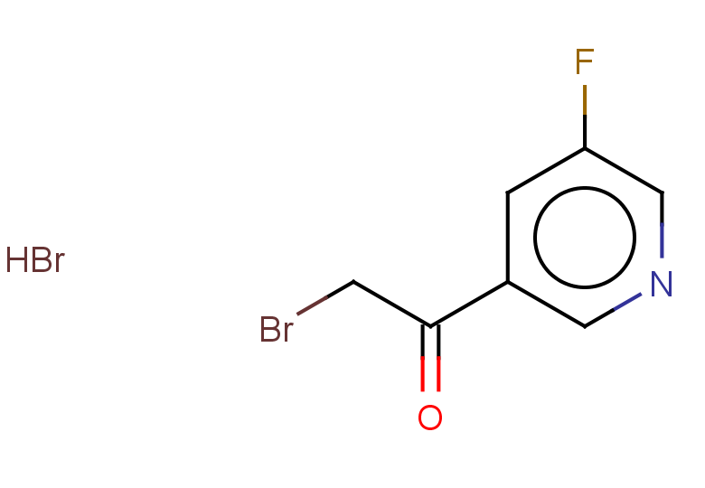 2-bromo-1-(5-fluoropyridin-3-yl)ethan-1-one hydrobromide