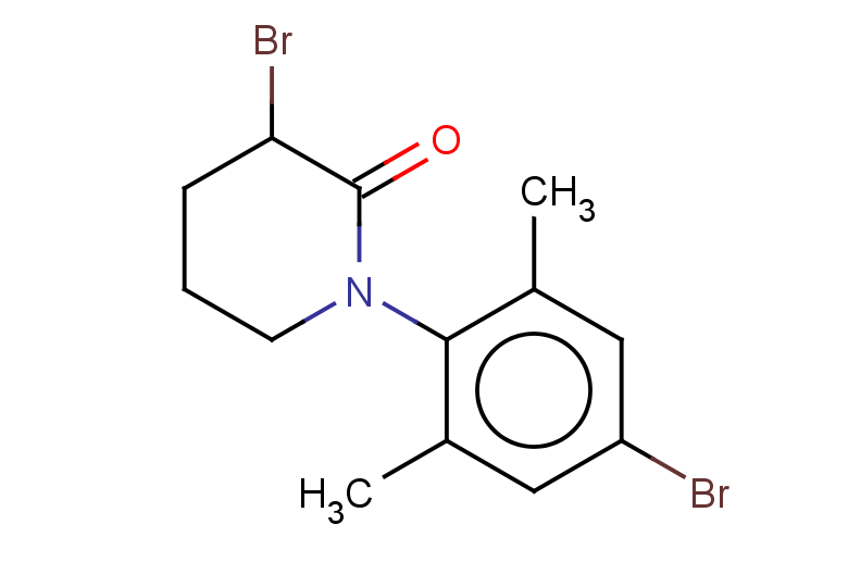 3-bromo-1-(4-bromo-2,6-dimethylphenyl)piperidin-2-one