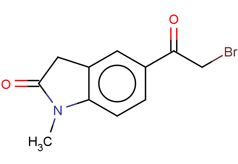 5-(2-bromoacetyl)-1-methyl-2,3-dihydro-1H-indol-2-one
