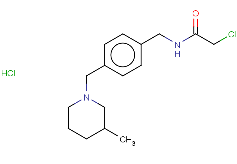 2-chloro-N-({4-[(3-methylpiperidin-1-yl)methyl]phenyl}methyl)acetamide hydrochloride