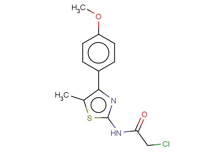 2-chloro-N-[4-(4-methoxyphenyl)-5-methyl-1,3-thiazol-2-yl]acetamide