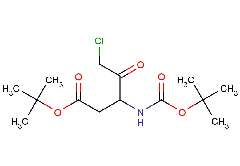 tert-butyl 3-{[(tert-butoxy)carbonyl]amino}-5-chloro-4-oxopentanoate