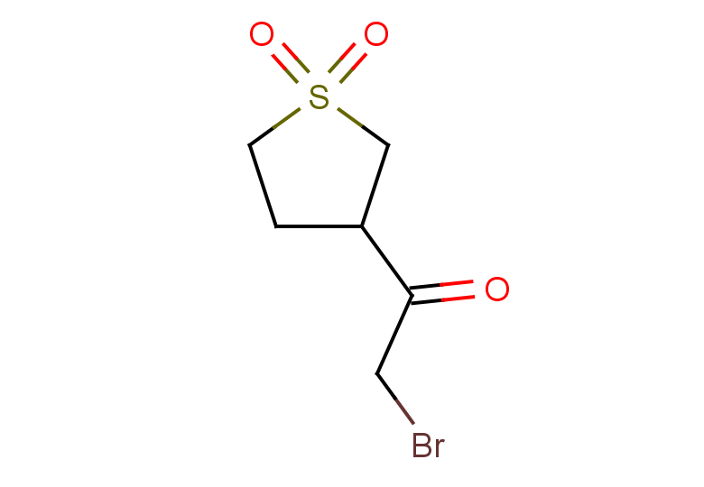 3-(2-bromoacetyl)-1lambda6-thiolane-1,1-dione