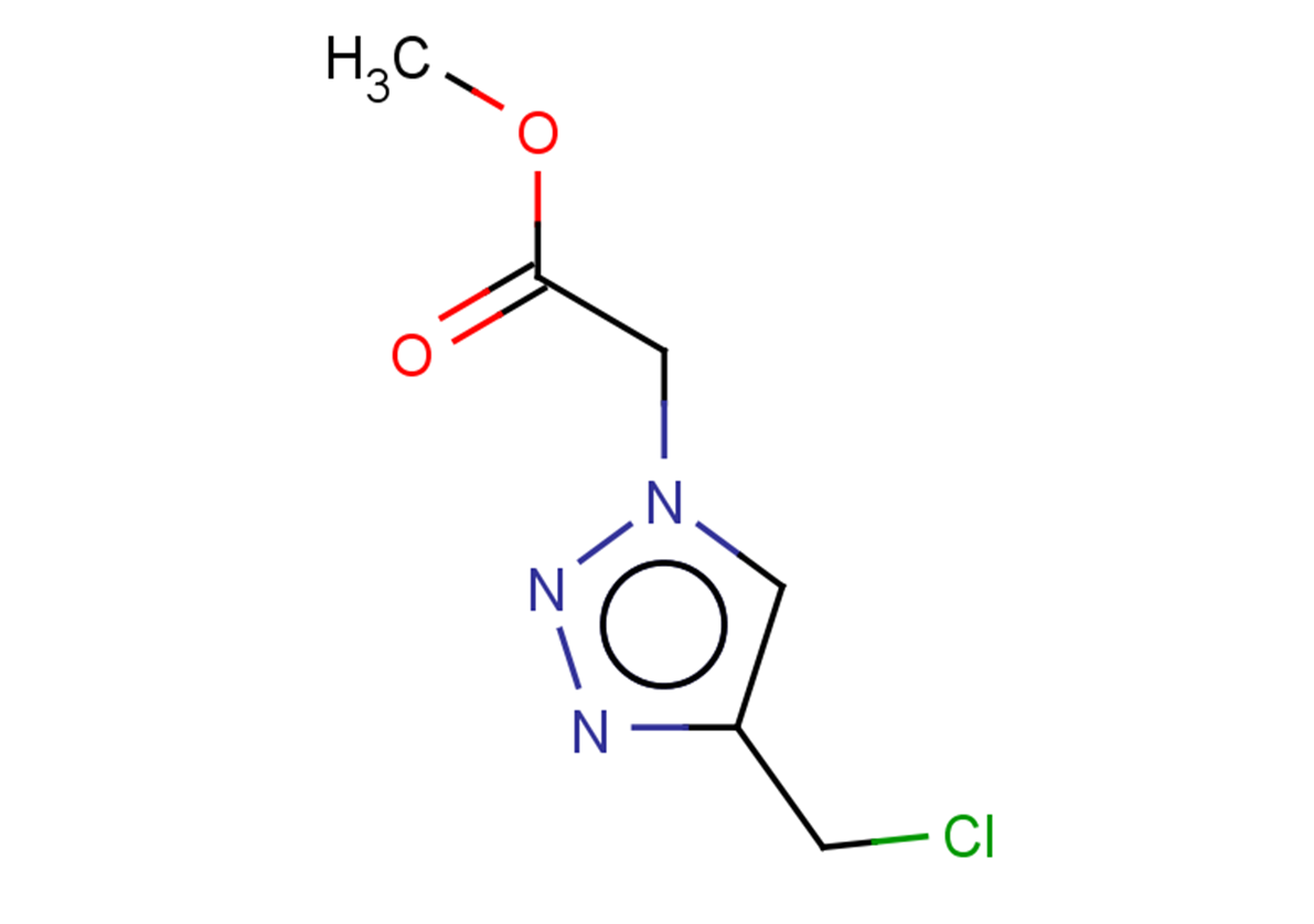 methyl 2-[4-(chloromethyl)-1H-1,2,3-triazol-1-yl]acetate