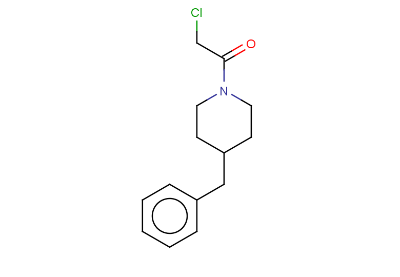 1-(4-benzylpiperidin-1-yl)-2-chloroethan-1-one