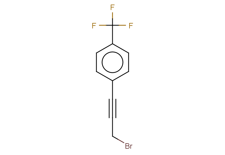 1-(3-bromoprop-1-yn-1-yl)-4-(trifluoromethyl)benzene