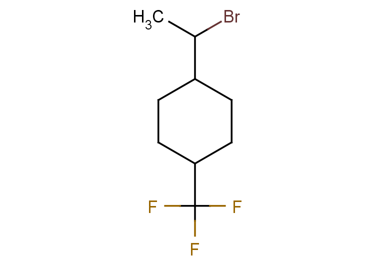 1-(1-bromoethyl)-4-(trifluoromethyl)cyclohexane
