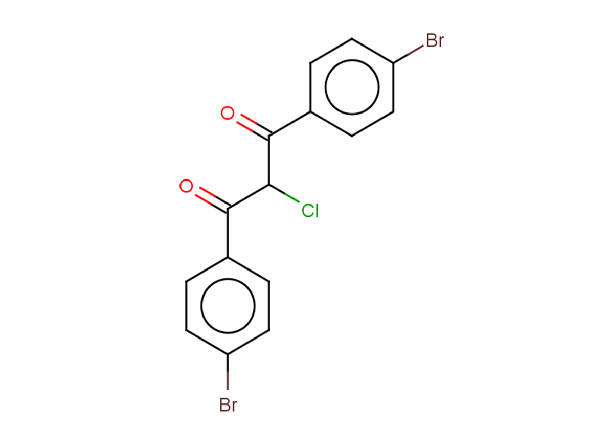 1,3-BIS(4-BROMOPHENYL)-2-CHLOROPROPANE-1,3-DIONE
