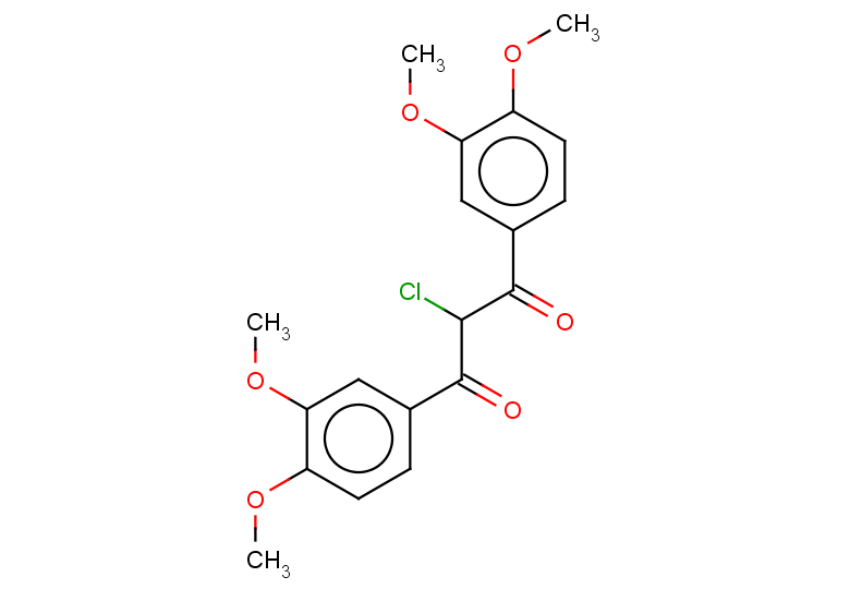 2-CHLORO-1,3-BIS(3,4-DIMETHOXYPHENYL)PROPANE-1,3-DIONE