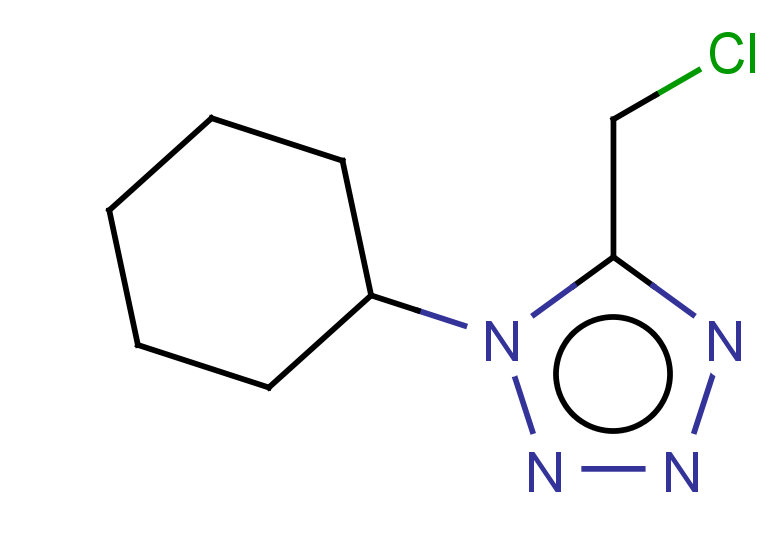 5-(chloromethyl)-1-cyclohexyl-1H-1,2,3,4-tetrazole