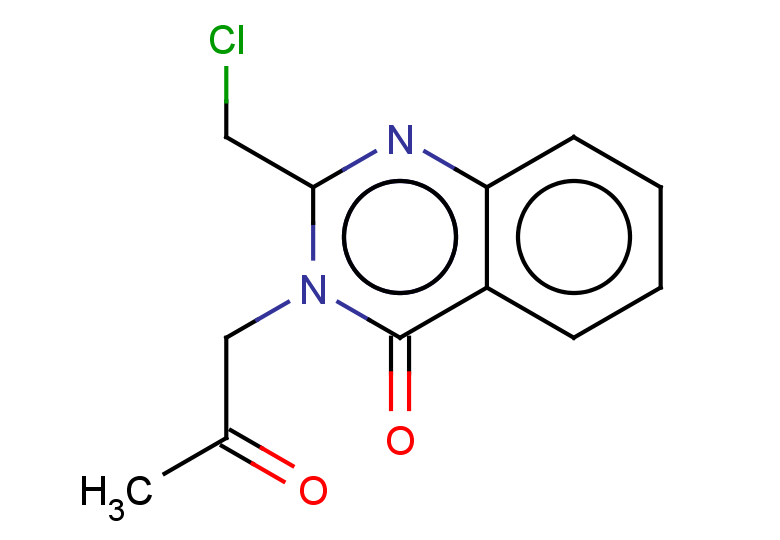 2-(chloromethyl)-3-(2-oxopropyl)-3,4-dihydroquinazolin-4-one
