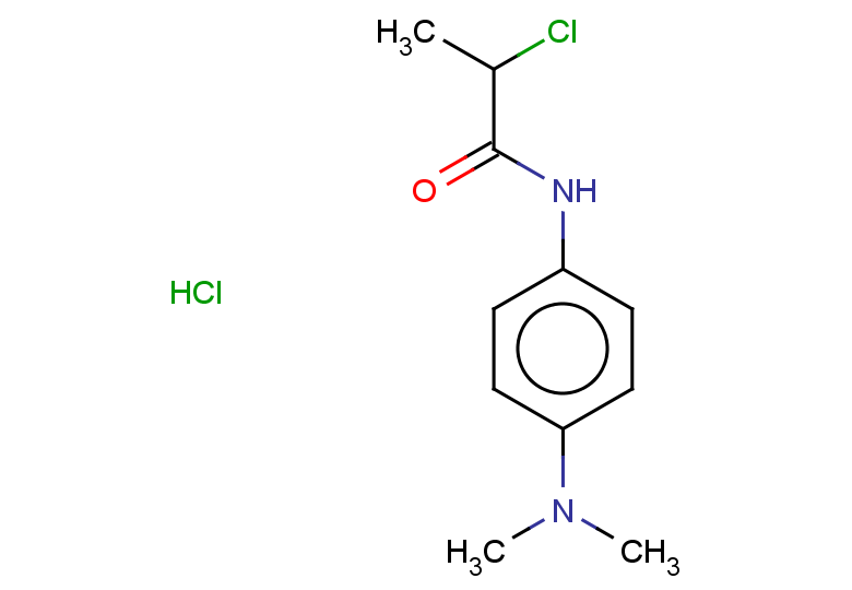 2-chloro-N-[4-(dimethylamino)phenyl]propanamide hydrochloride
