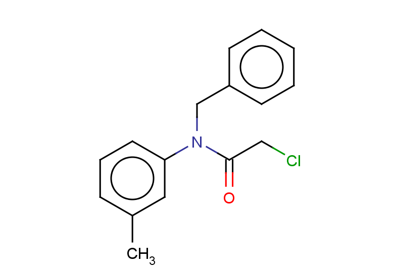 N-benzyl-2-chloro-N-(3-methylphenyl)acetamide