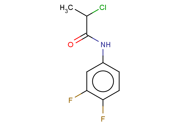 2-chloro-N-(3,4-difluorophenyl)propanamide
