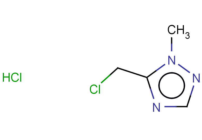 5-(chloromethyl)-1-methyl-1H-1,2,4-triazole hydrochloride