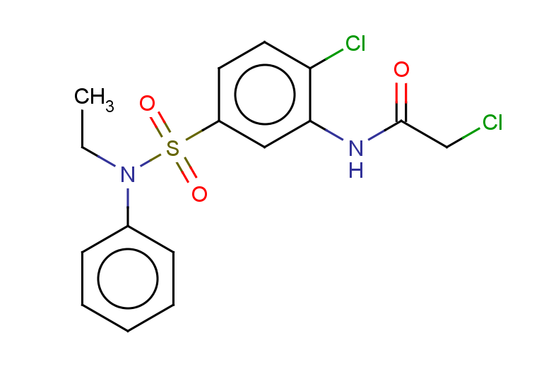 2-chloro-N-{2-chloro-5-[ethyl(phenyl)sulfamoyl]phenyl}acetamide