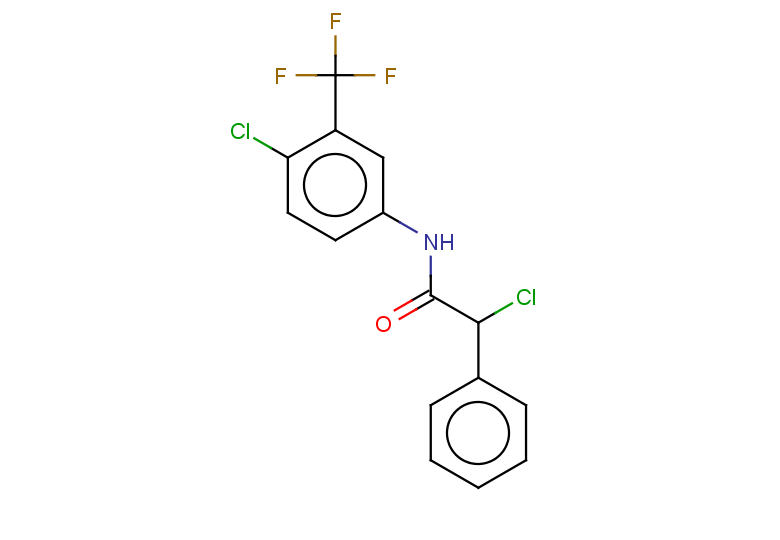2-chloro-N-[4-chloro-3-(trifluoromethyl)phenyl]-2-phenylacetamide