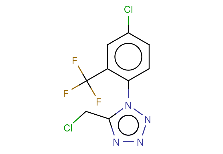 1-[4-chloro-2-(trifluoromethyl)phenyl]-5-(chloromethyl)-1H-1,2,3,4-tetrazole