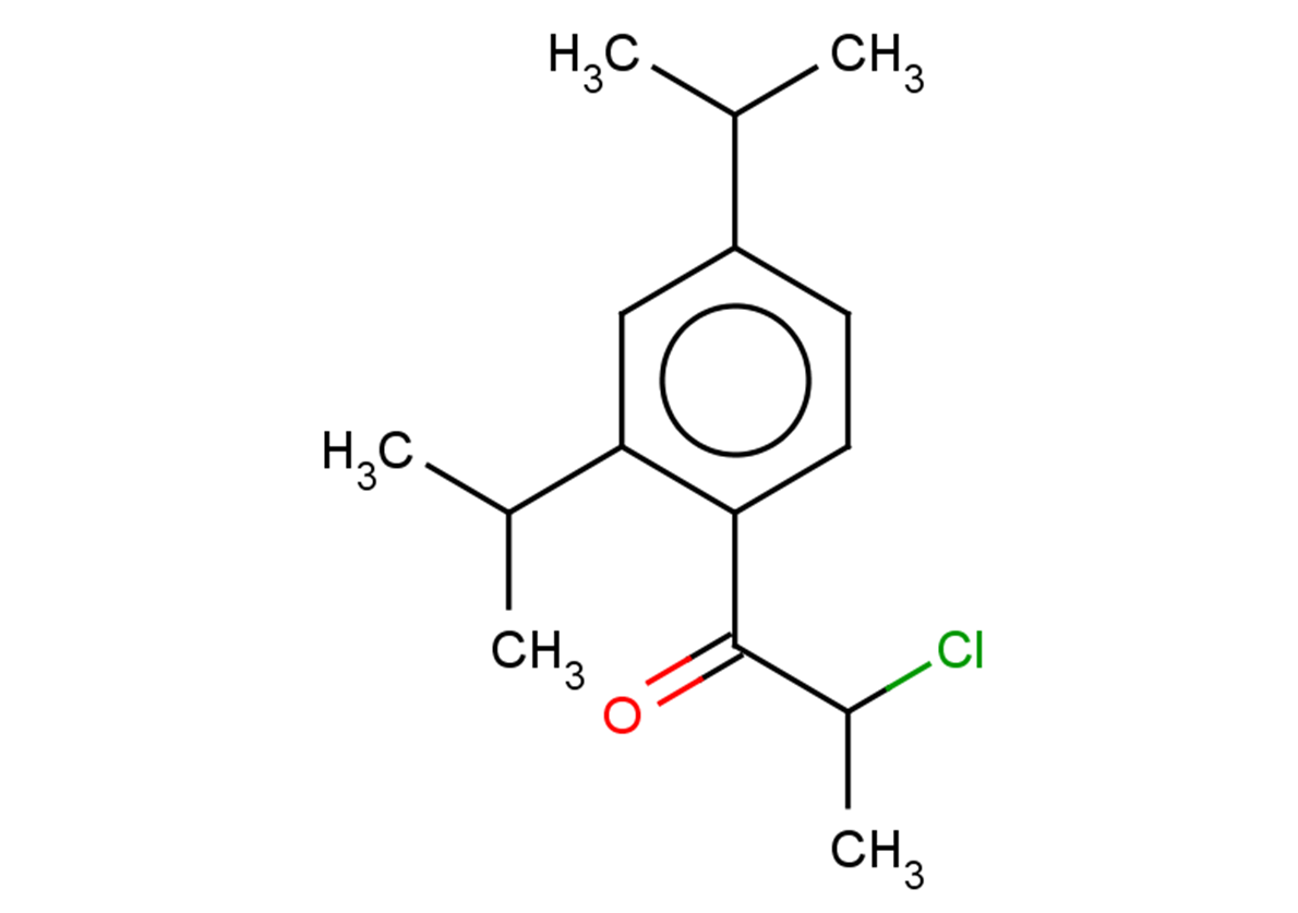 1-[2,4-bis(propan-2-yl)phenyl]-2-chloropropan-1-one