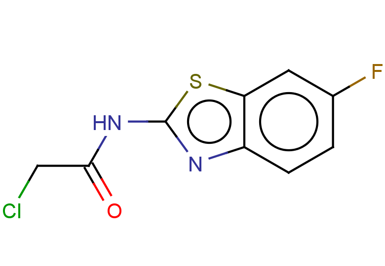 2-chloro-N-(6-fluoro-1,3-benzothiazol-2-yl)acetamide