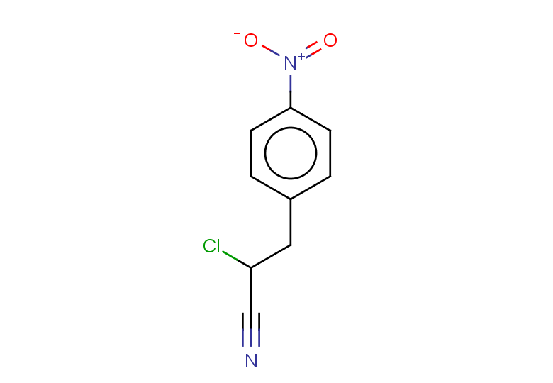 2-chloro-3-(4-nitrophenyl)propanenitrile